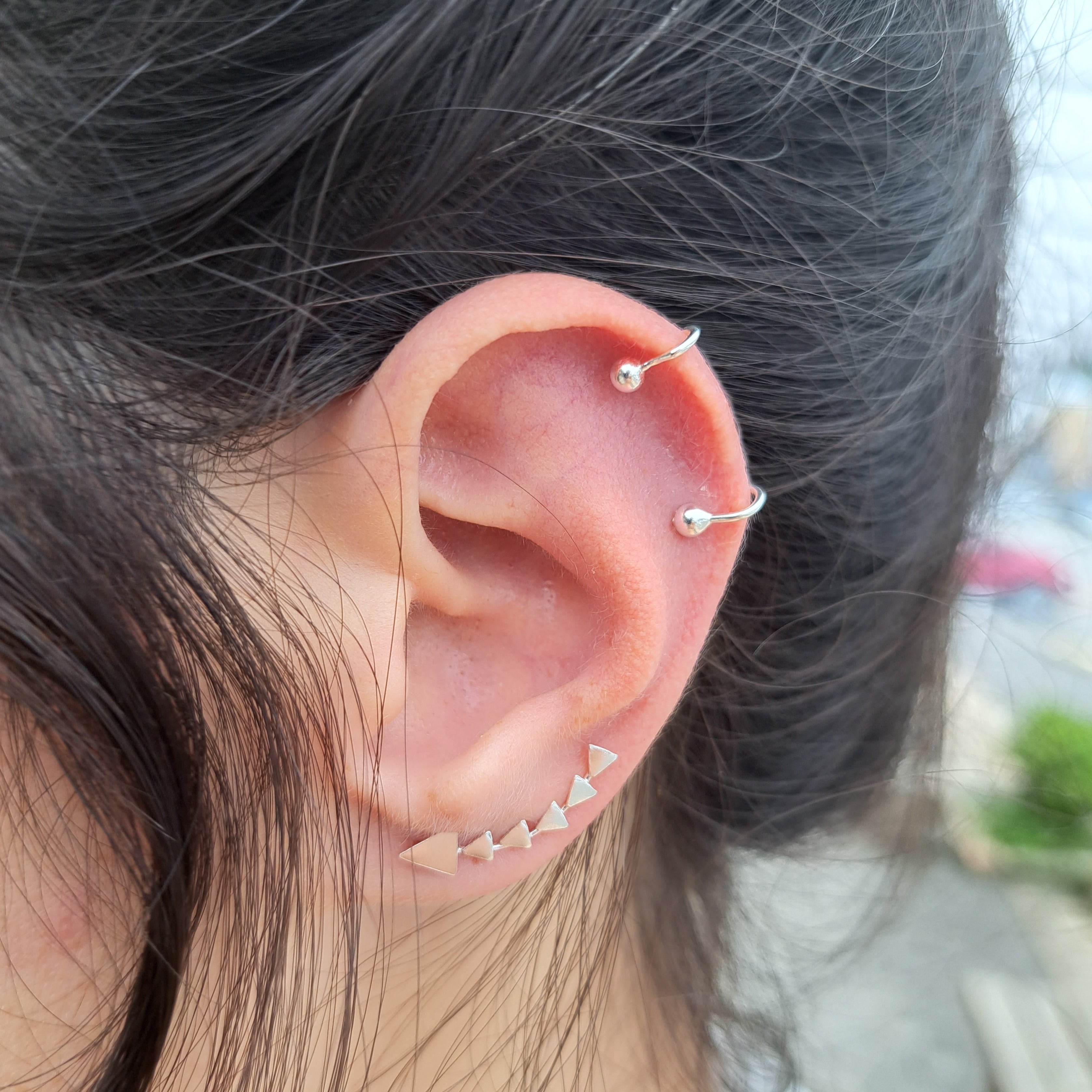 Ear Curff Prata. EC-02