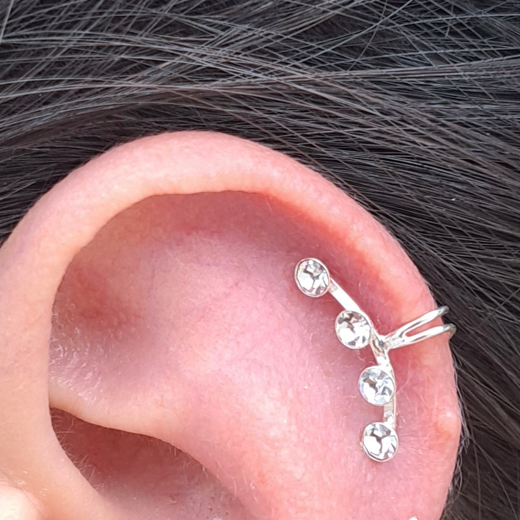 Ear Curff Prata. EC-03