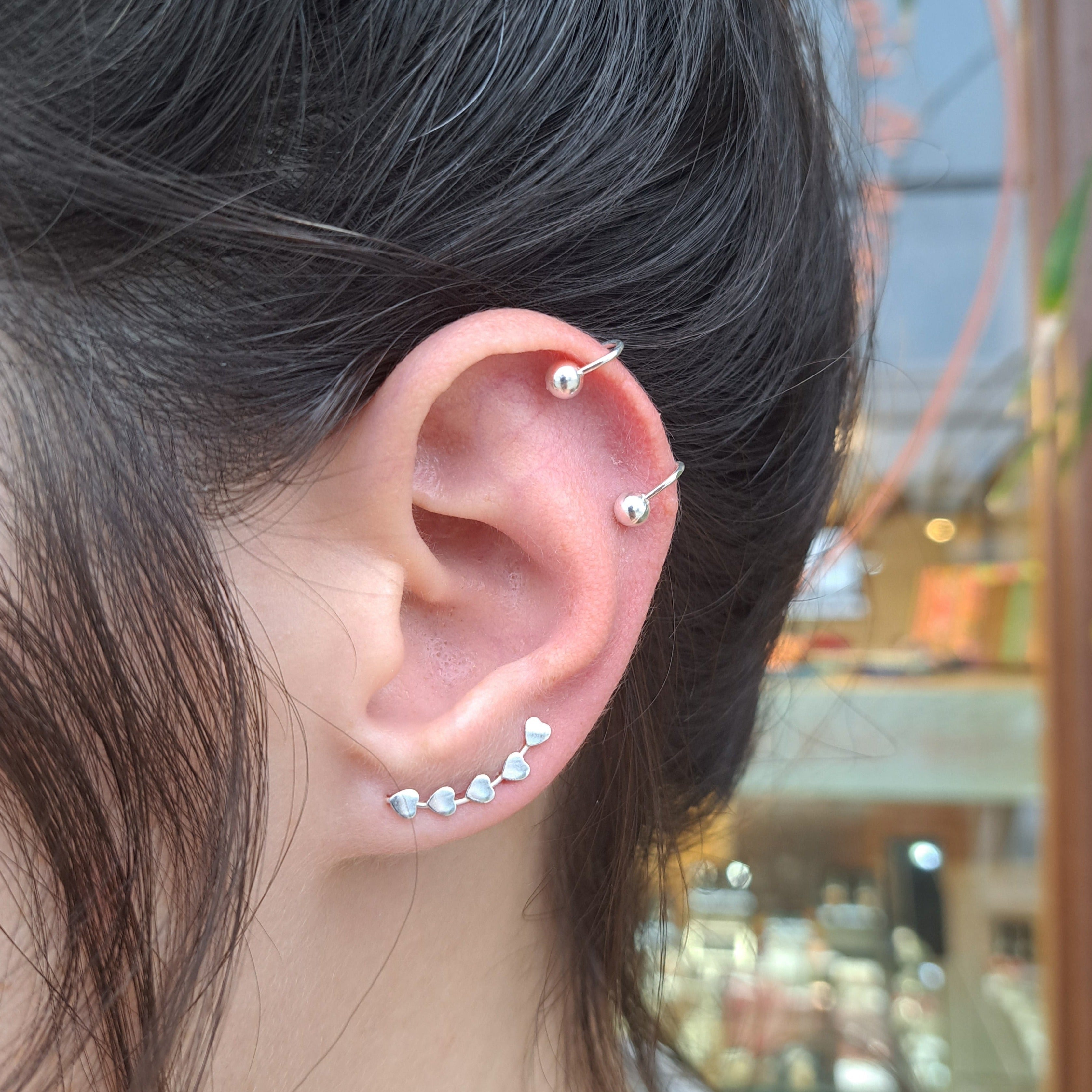 Ear Curff Prata 925. EC-07