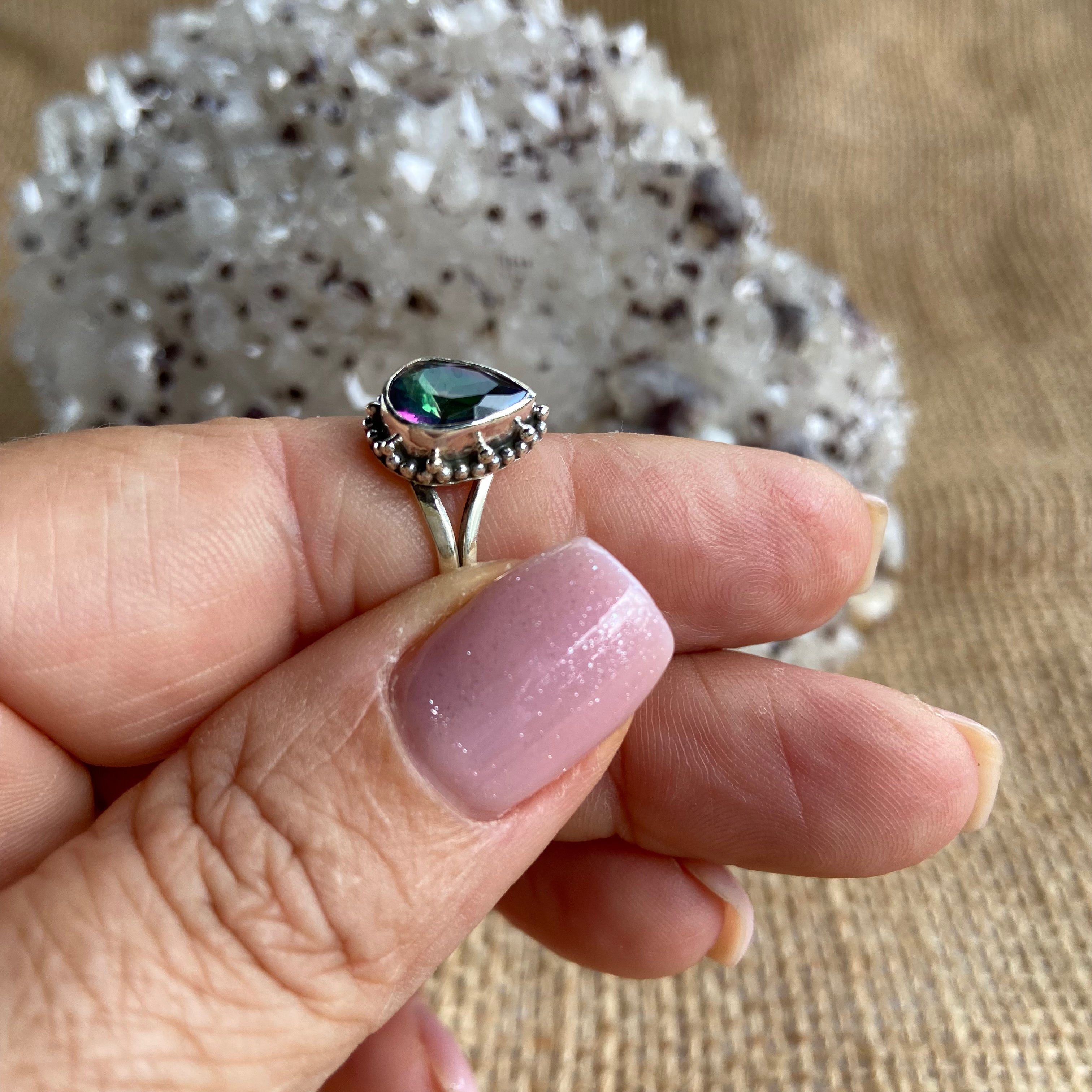 Anel Prata 925 Pedra. AN-060