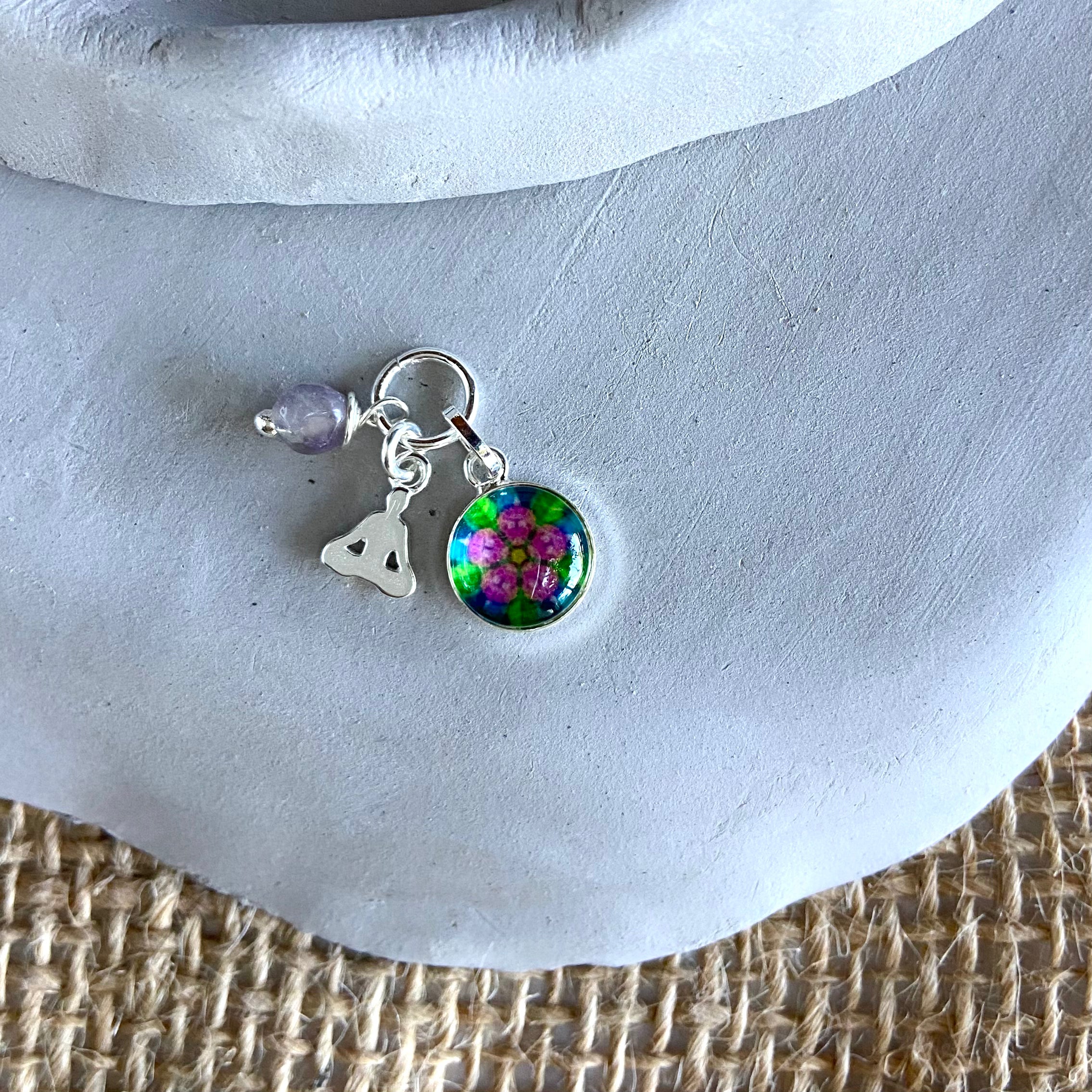 Pingente Patuá Mandala. PG-047