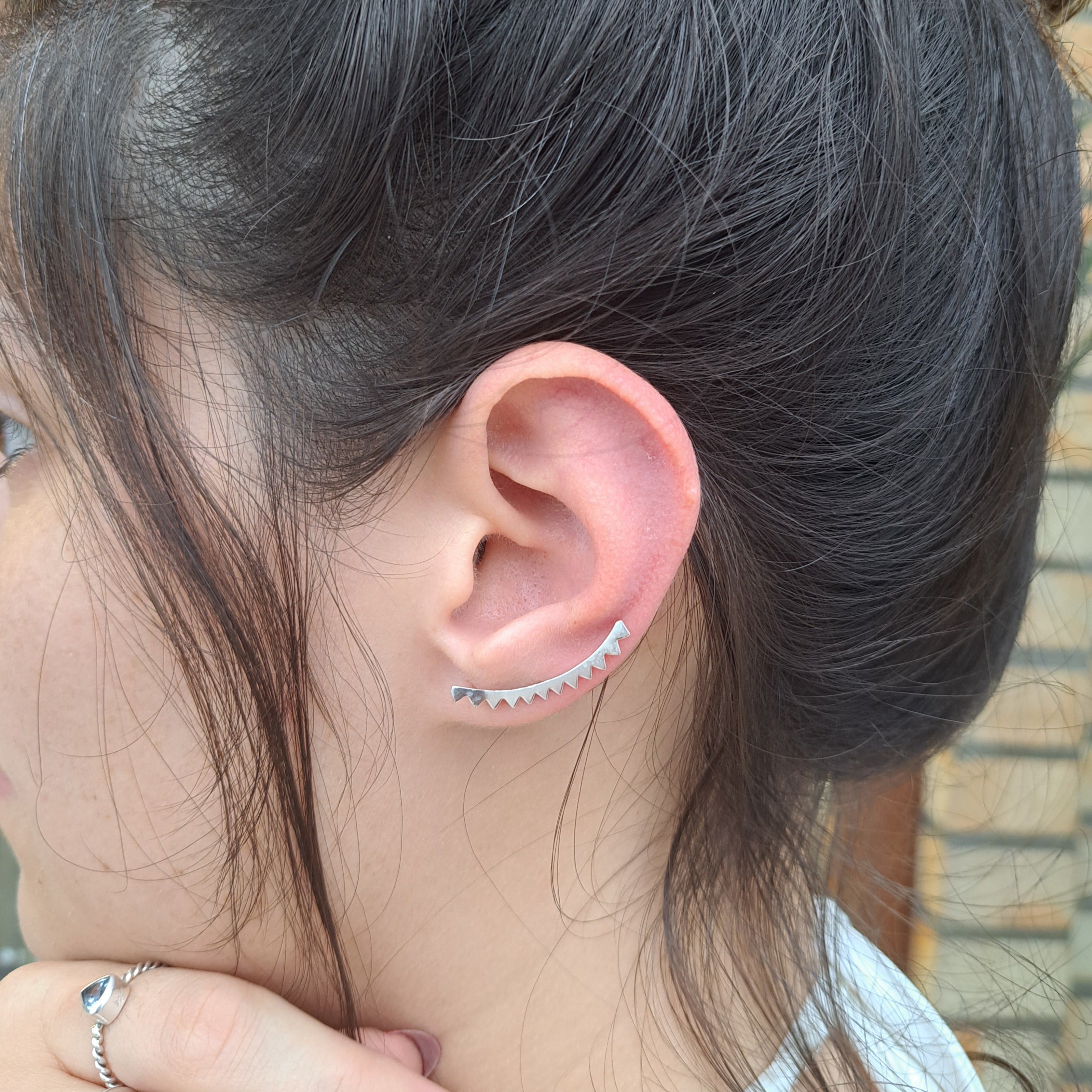 Ear Curff Prata 925. EC-08