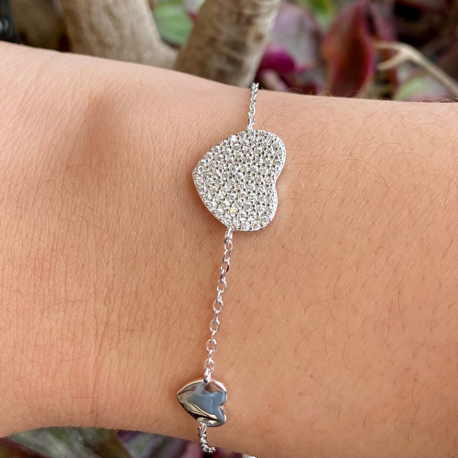 Pulseira coração. PS-098
