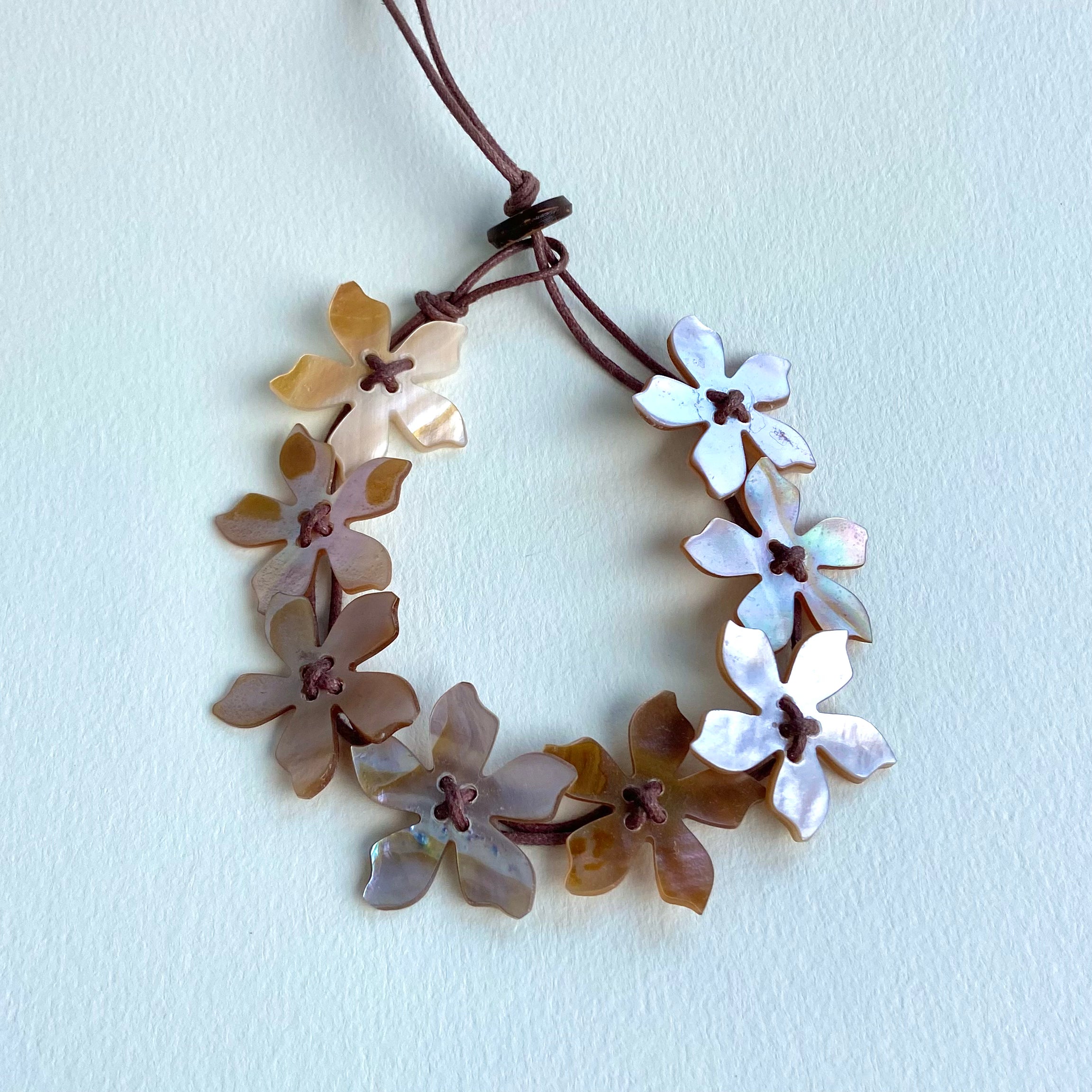 Pulseira Flor Madre Pérola. PS-079