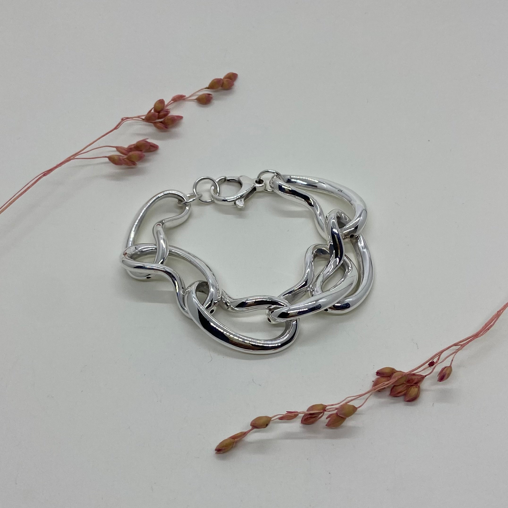 Pulseira Eletroformação Prata 925. PS-089