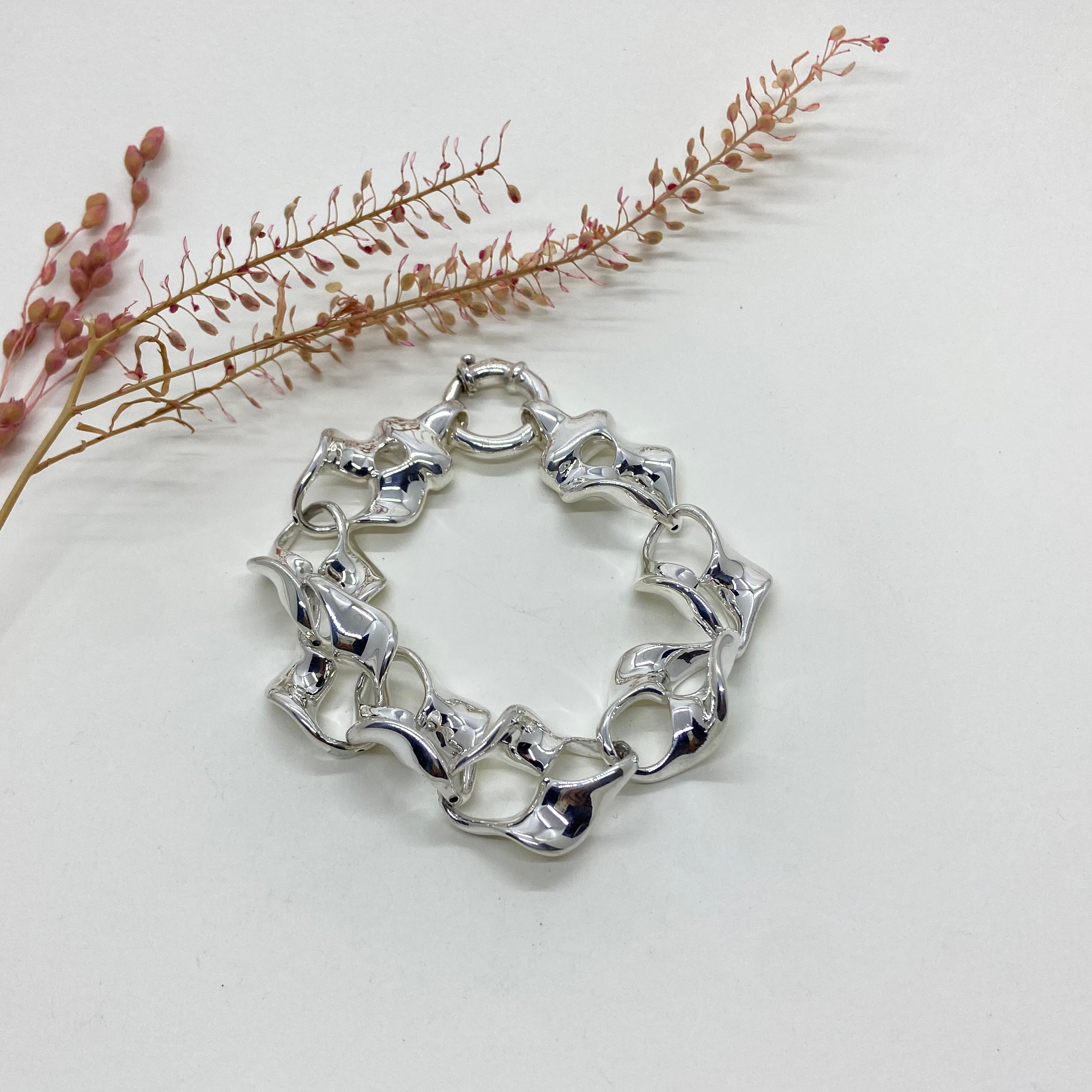 Pulseira Elegante Eletroformação. PS-88.