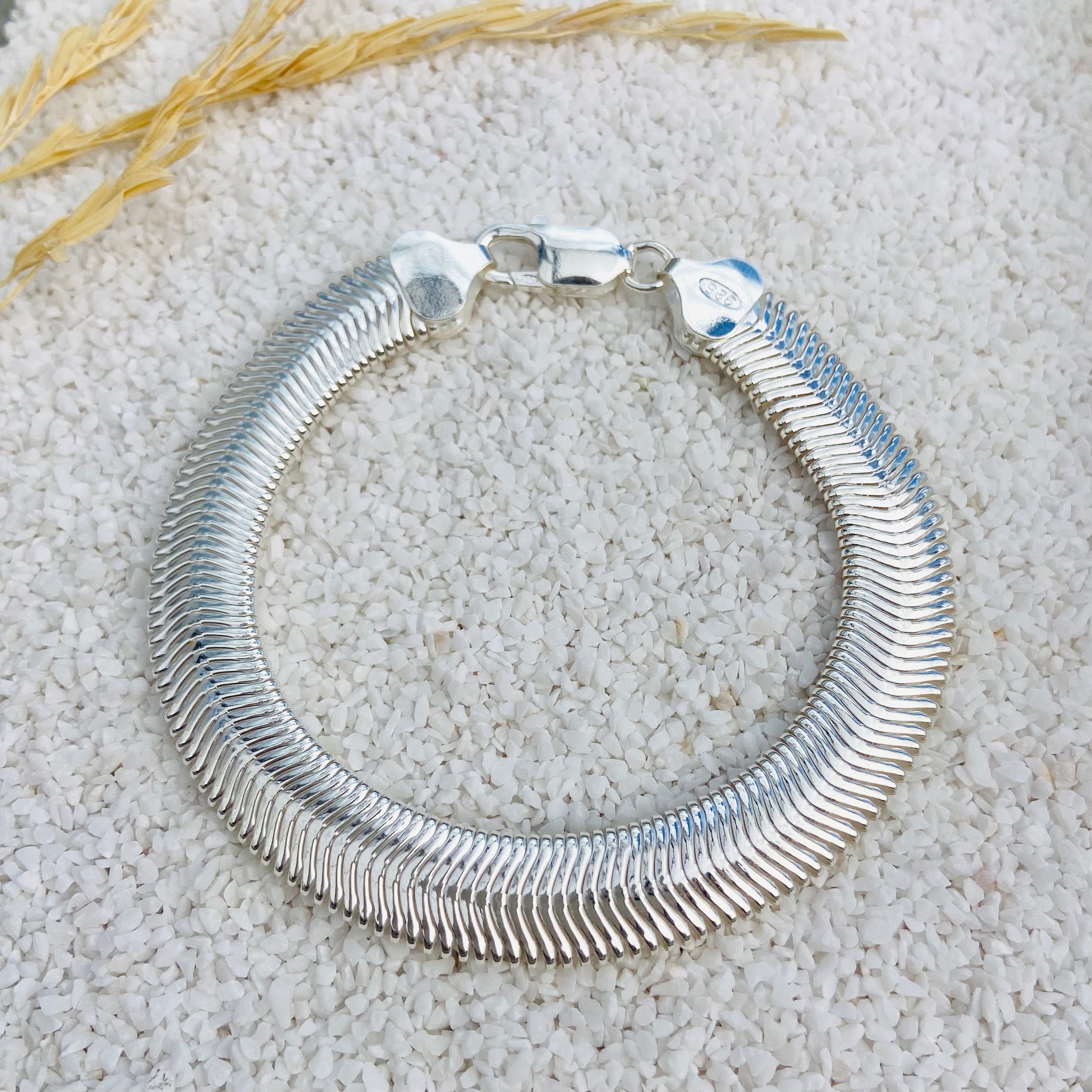 Pulseira Lacraia Em Prata 925. PS-000004