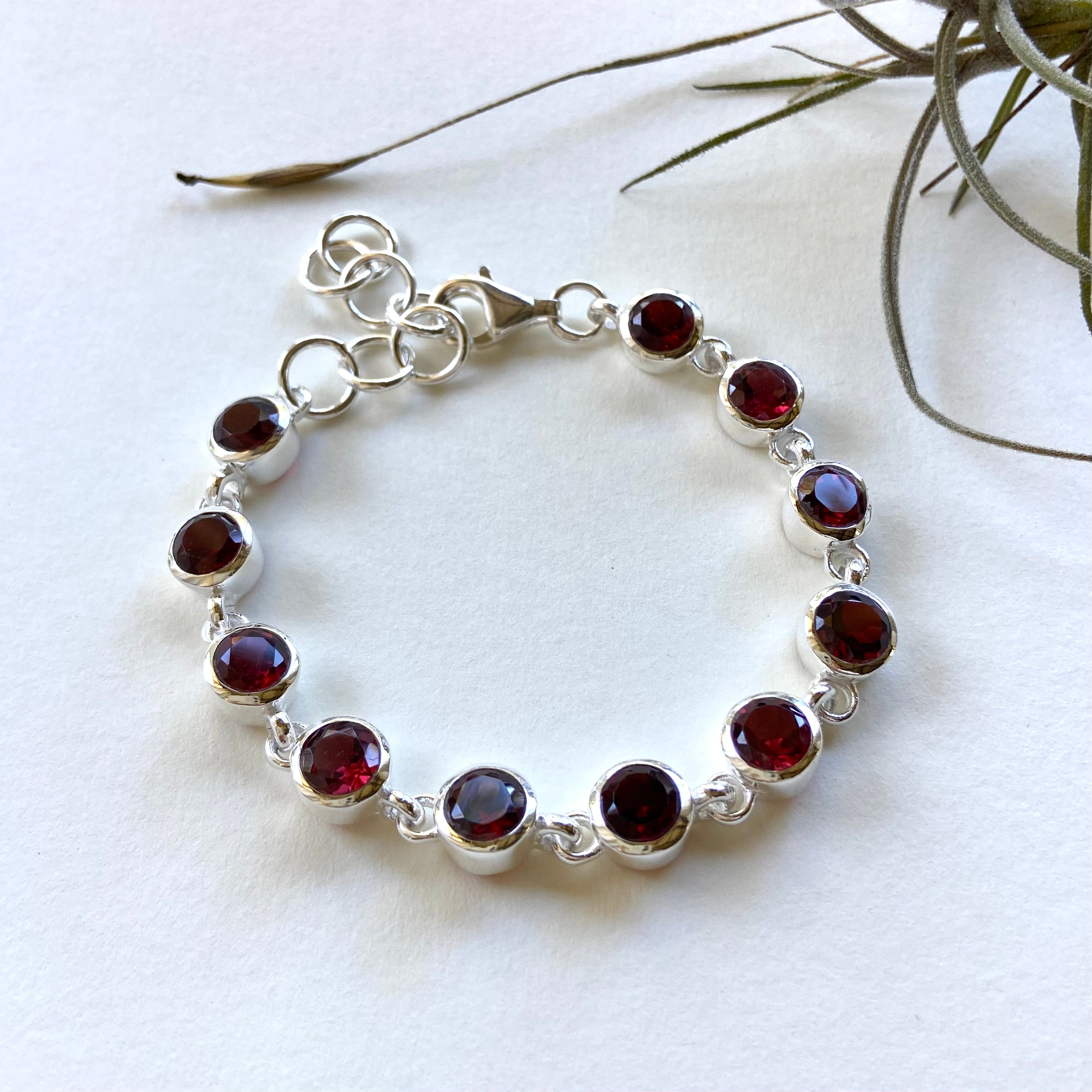 Pulseira Prata 925 E Pedras. PS- 103