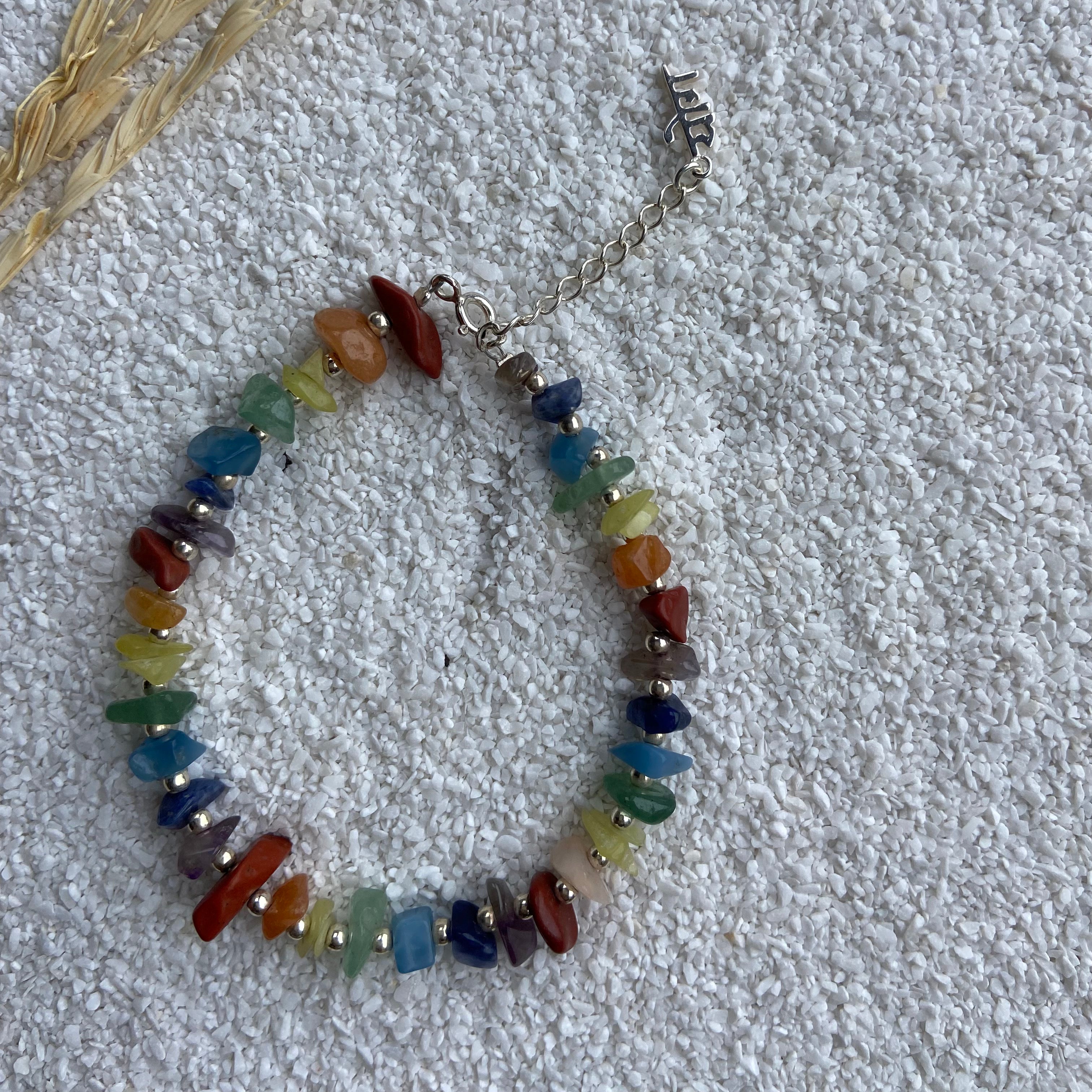 Pulseira Pedra Natural Cores Chakras. PS-034