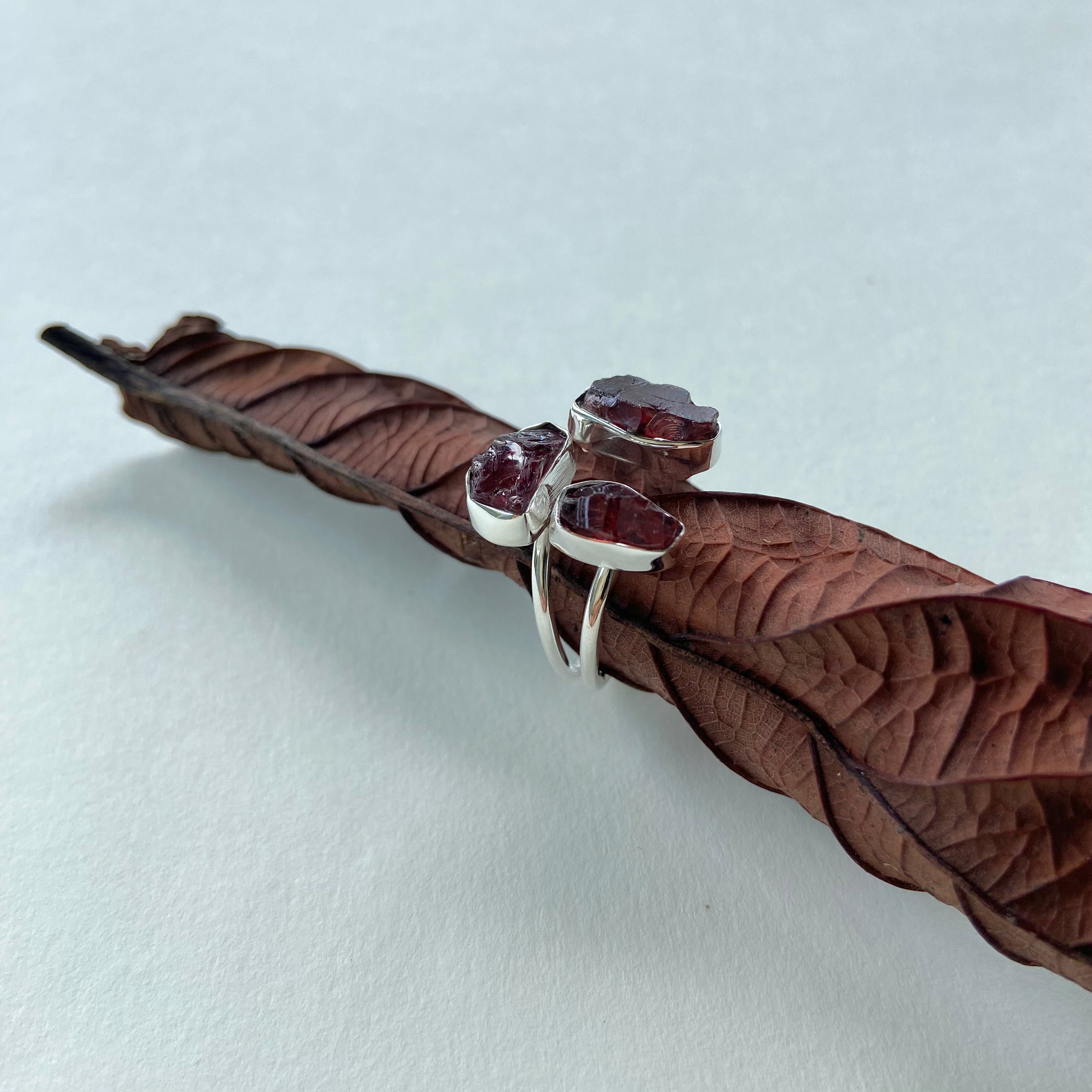 Anel Prata925 Pedra Natural AN000145