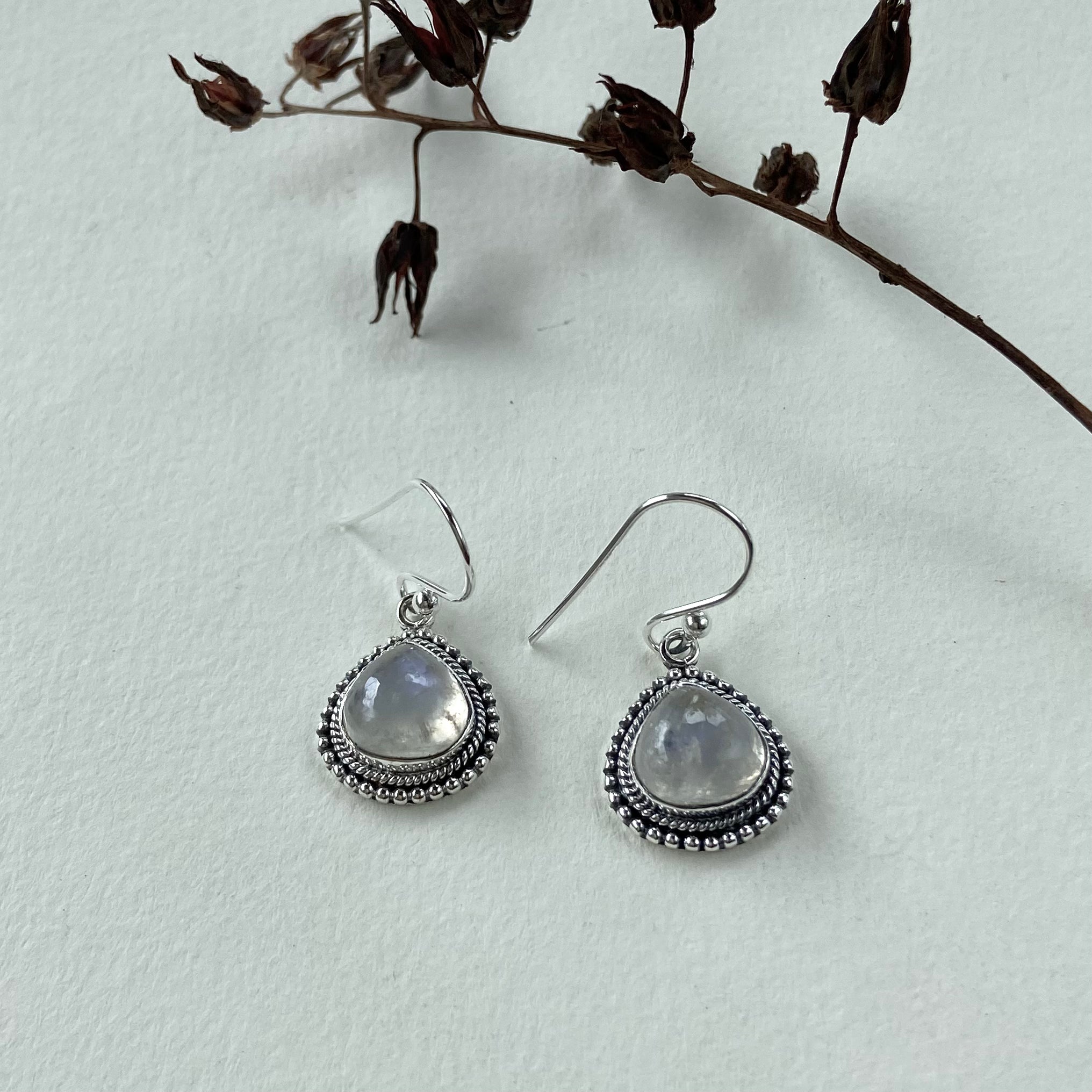 Brinco Pedra Prata 925 BR 000230