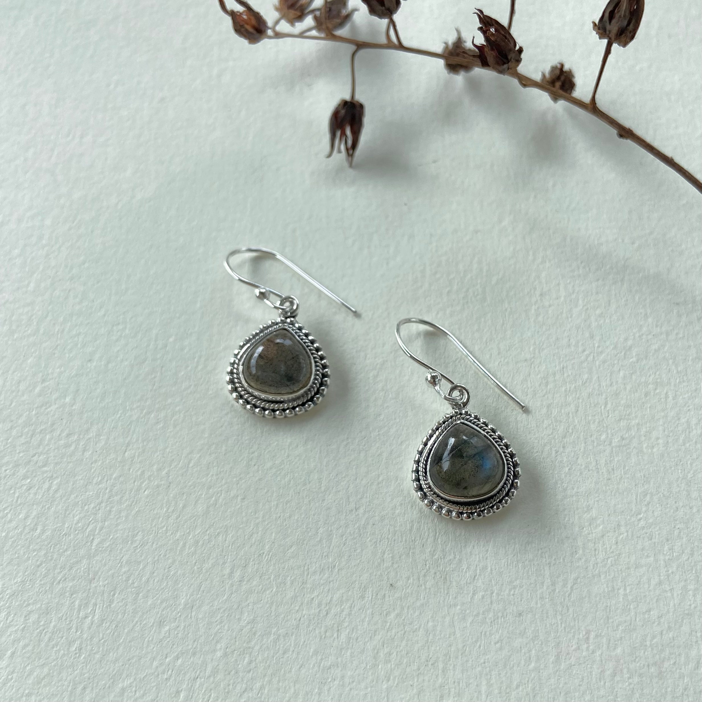 Brinco Pedra Prata 925 BR 000230