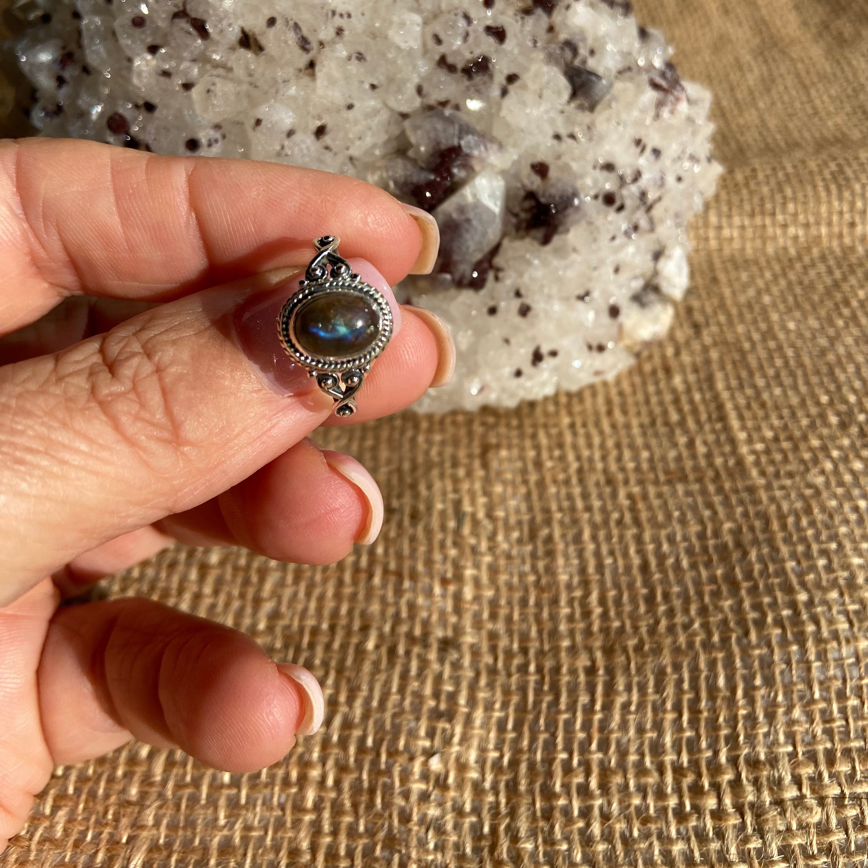 Anel Prata 925  Pedra. AN-055