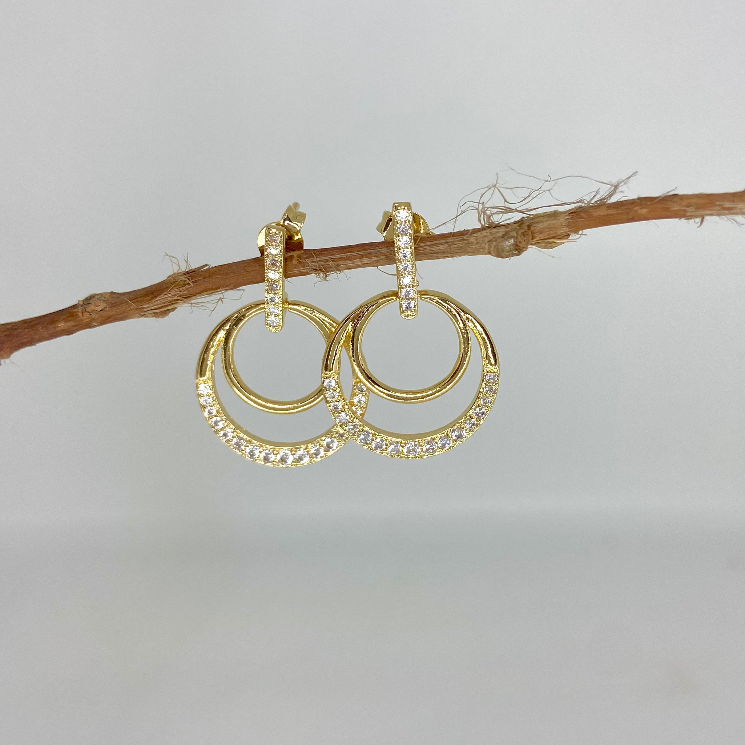 Brinco dourado. BR-0124